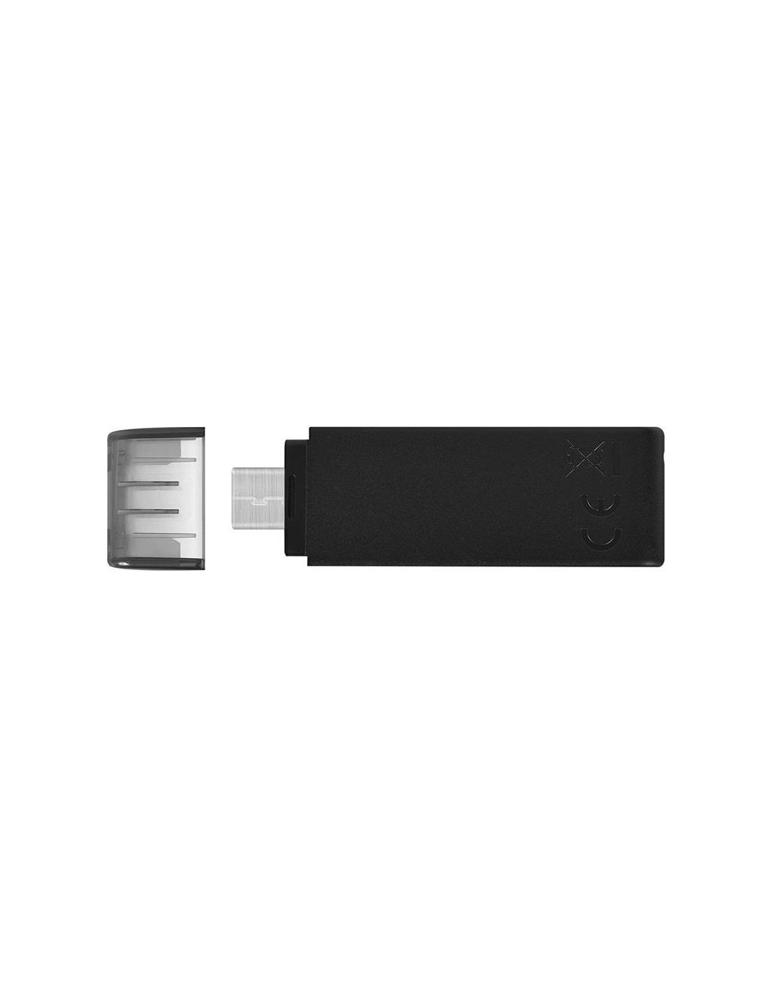 PEN DRIVE 64GB KINGSTON USB-C 3.1 BLACK