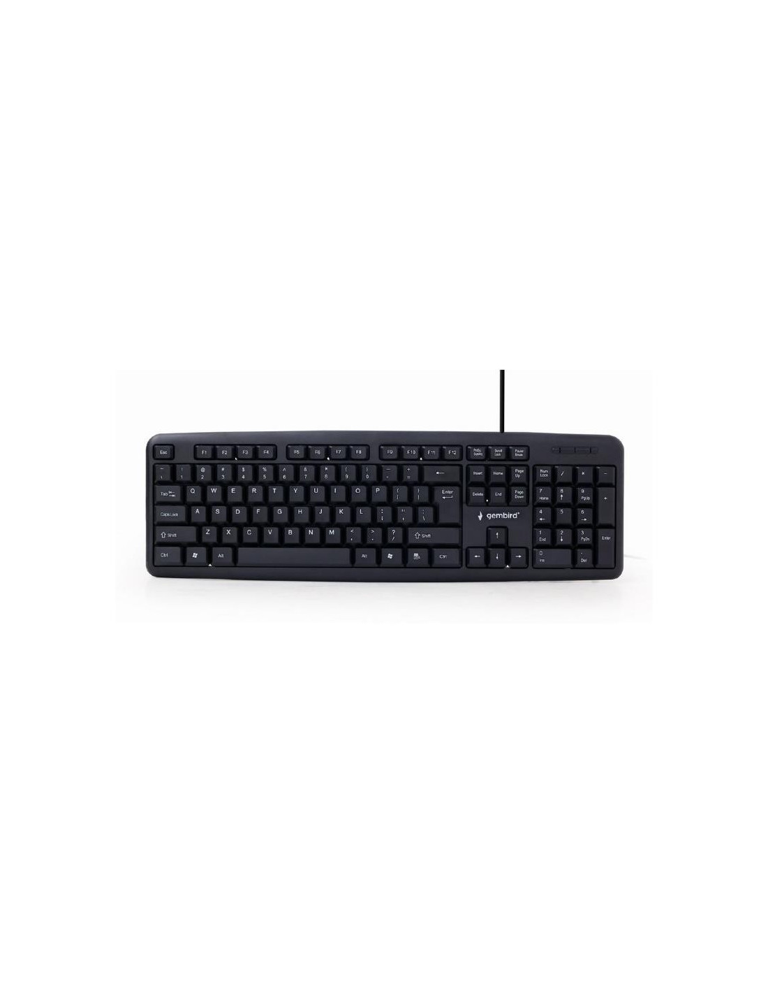 TECLADO GEMBIRD USB BLACK