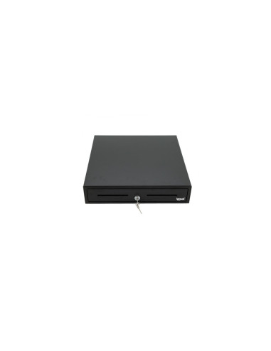 CAJON PORTAMONEDAS IGGUAL IRON-50 42CM 5+8 NEGRO IGG316344