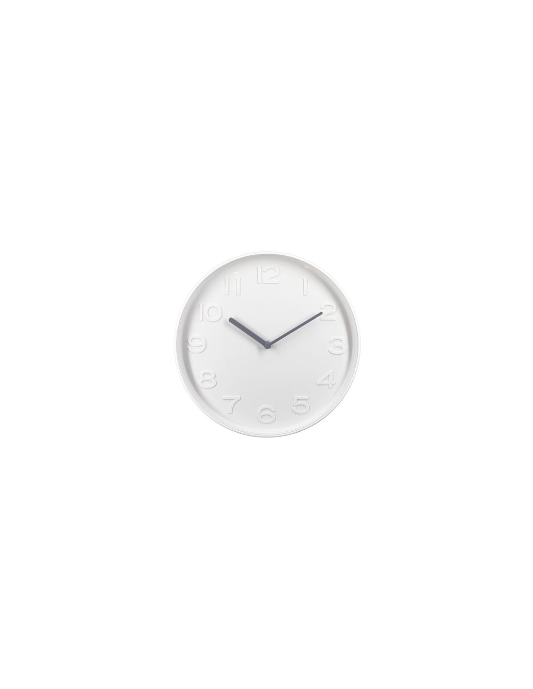 RELOJ DE PARED ALBA BLANCO 25