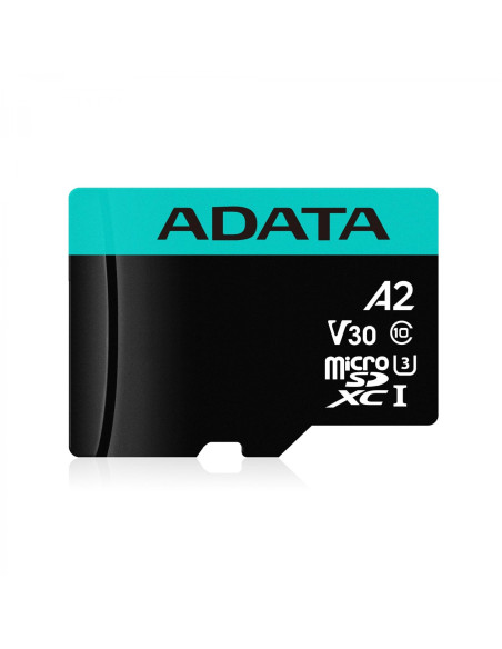 Memoria microsdxc adata premier pro flash 128gb UHS-I negro azul AUSDX128GUI3V30SA2-RA1