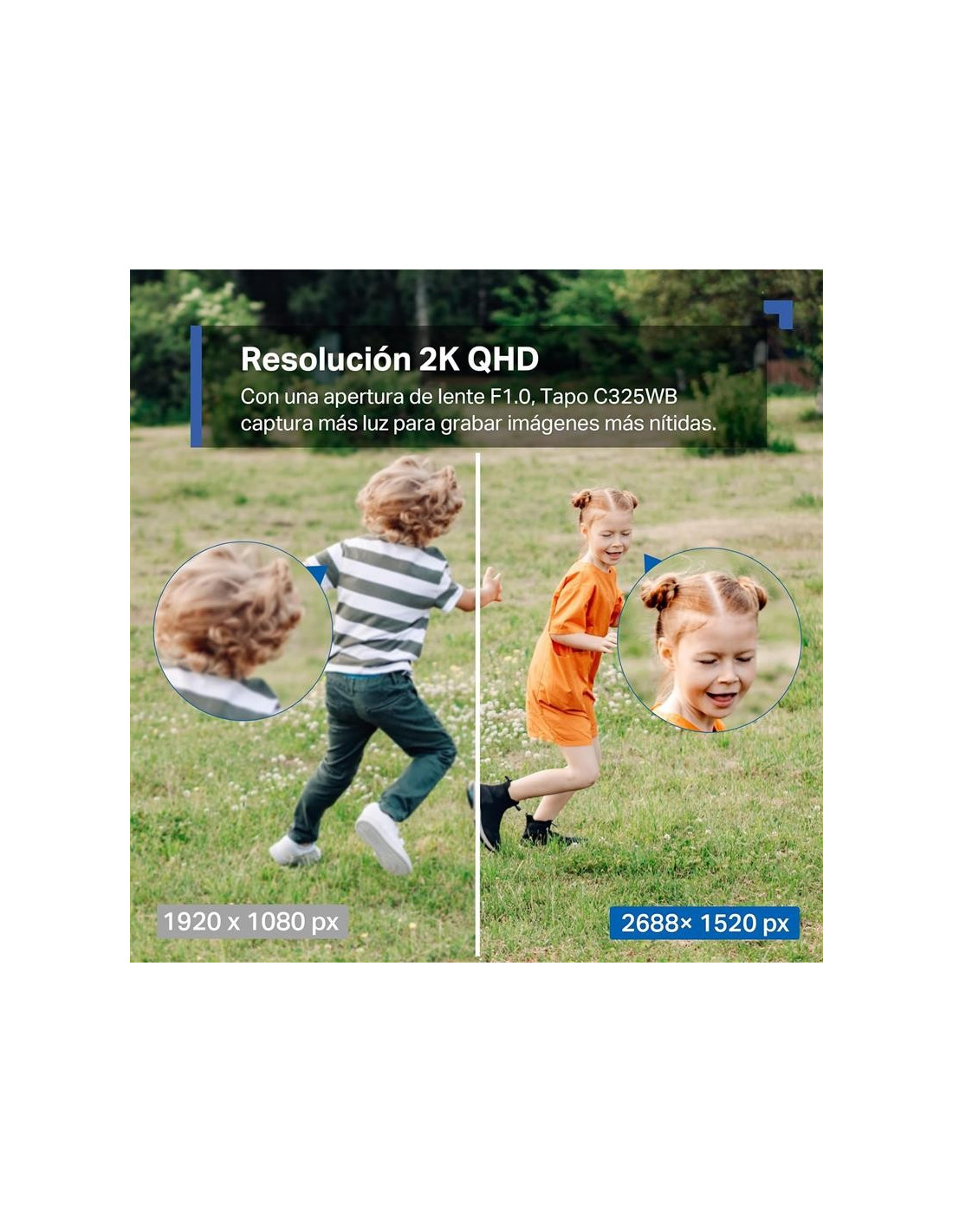 CAMARA IP TP-LINK TAPO C325WB WIRELESS QHD 2K 4MP EXTERIOR IP66