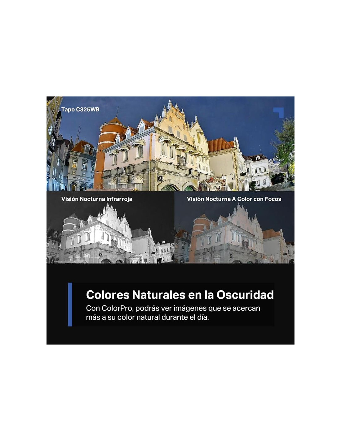 CAMARA IP TP-LINK TAPO C325WB WIRELESS QHD 2K 4MP EXTERIOR IP66