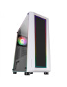 Mars Gaming MC-ART Blanco Caja PC Gaming ATX Doble Cristal Templado Dibujable ARGB 12 Modos Ventilador 12cm