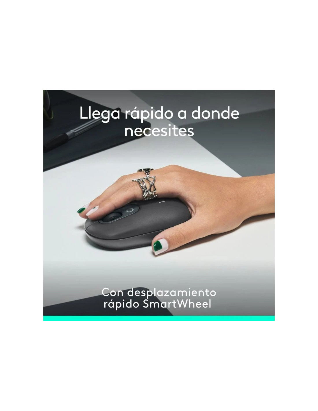 RATON LOGITECH POP MOUSE WIRELESS BLUETOOTH BLACK