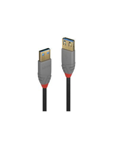 Lindy 36763 cable USB USB 3.2 Gen 1 (3.1 Gen 1) 3 m USB A 5 Gbit/s
