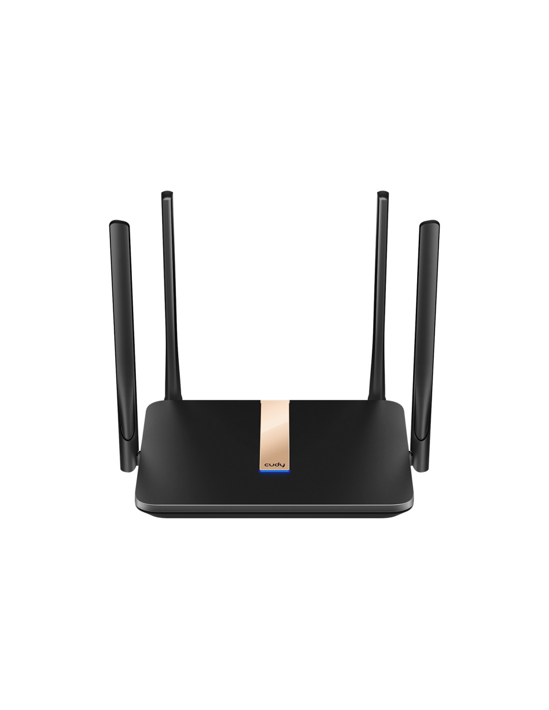 Cudy LT500D router inalámbrico Ethernet rápido Doble banda (2,4 GHz / 5 GHz) 4G Negro
