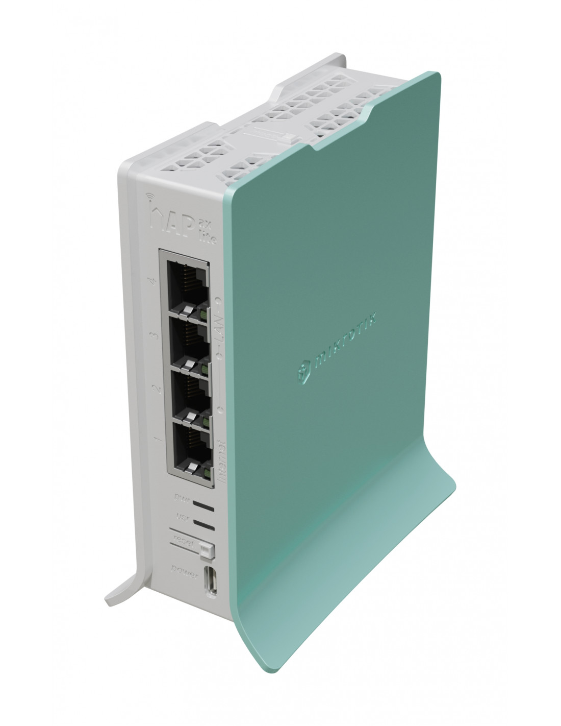 Mikrotik hAP router inalámbrico Gigabit Ethernet Banda única (2,4 GHz) Verde, Blanco
