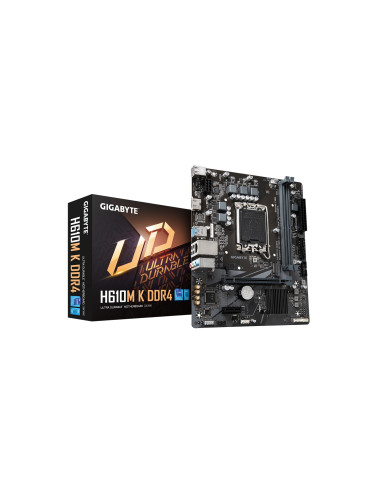 Gigabyte H610M K DDR4 1.0 placa base Intel H610 Express LGA 1700 micro ATX