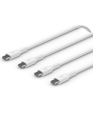 Cable USB-C aUSB-C Belkin 1 Metro Pack 2 Unidades (CAB004BT1MWH2PK)
