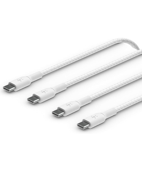 Cable USB-C aUSB-C Belkin 1 Metro Pack 2 Unidades (CAB004BT1MWH2PK)