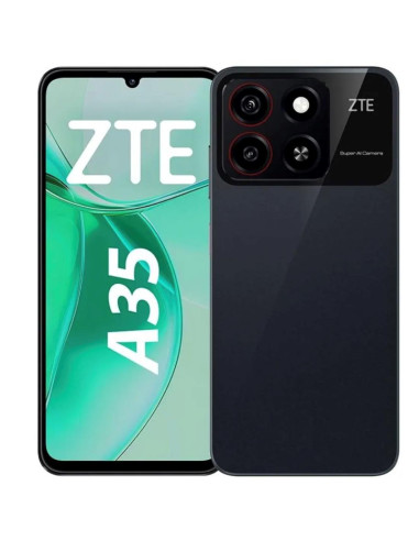 Zte Blade A35 6.75" 2+4GB 64GB Doble Cámara Starry Black