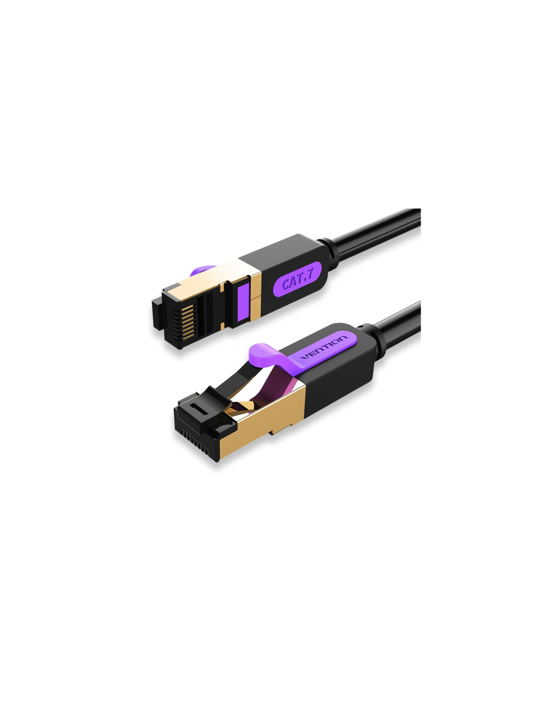 Vention Cable de Red RJ45 SFTP ICDBD Cat7/ 50cm/ Negro