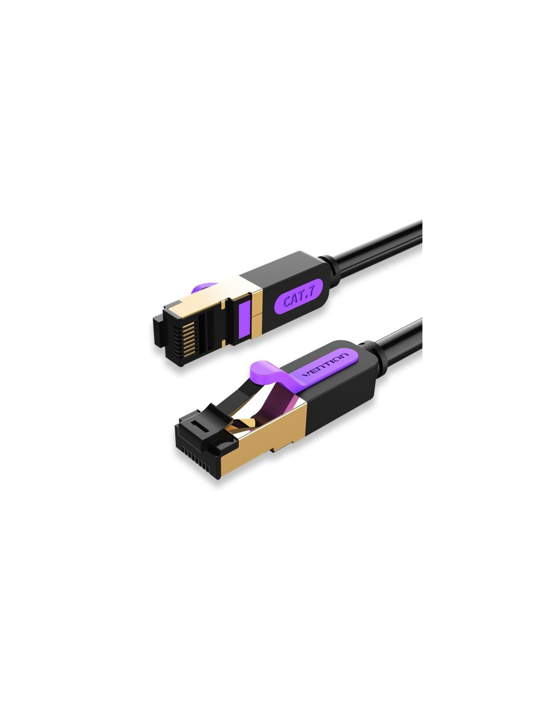 Vention Cable de Red RJ45 SFTP ICDBJ Cat.7/ 5m/ Negro