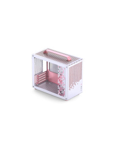 Jonsbo Z20 Pink/White Mini Tower Rosa, Blanco