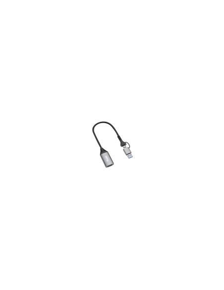 Equip 133498 Adaptador gráfico USB 1920 x 1080 Pixeles Gris