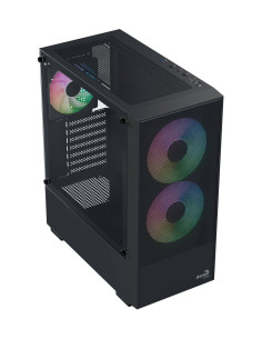 Aerocool B508A Flow ARGB Cristal Templado Negra 2