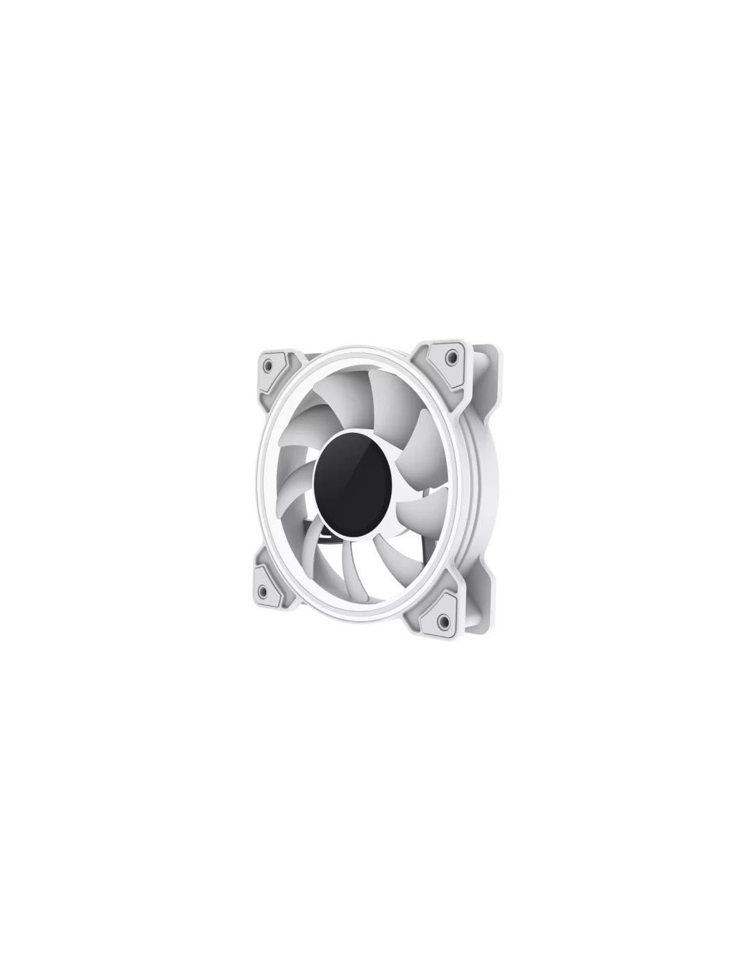 VENTILADOR GM 12CM ADICIONAL GAMING CHASIS ARGB DUAL INFINITY SILENC WHITE