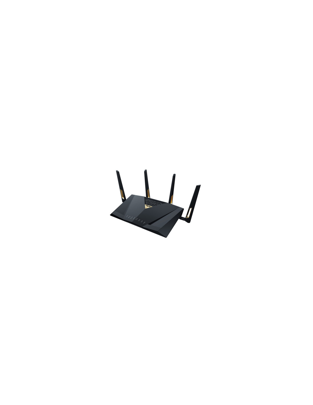 ASUS RT-BE88U router inalámbrico 10 Gigabit Ethernet Doble banda (2,4 GHz / 5 GHz) Negro, Gris