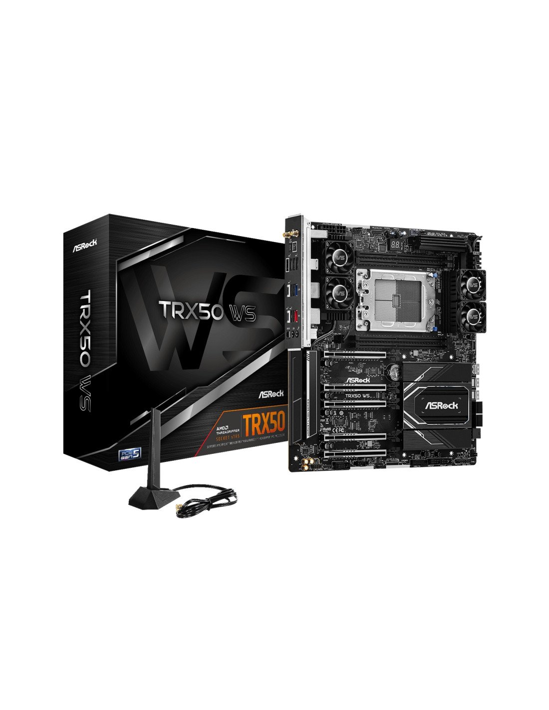 Asrock TRX50 WS AMD TRX50 Socket sTR5 ATX extendida