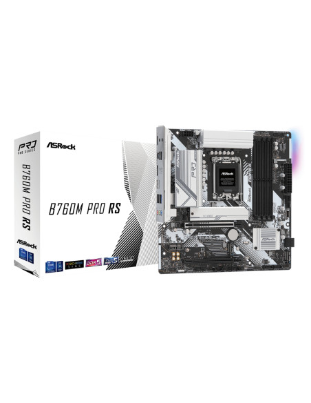 Asrock B760M Pro RS Intel B760 LGA 1700 micro ATX