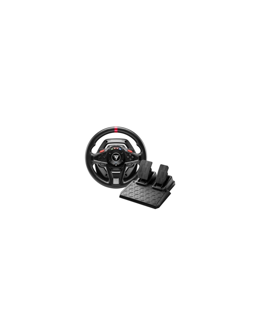 Thrustmaster T128-P Negro USB Volante + Pedales Analógico PC, PlayStation 4, PlayStation 5