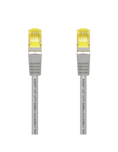 CABLE DE RED LATIGUILLO RJ45 CAT7 600MHz AWG26, BLANCO 1.0M
