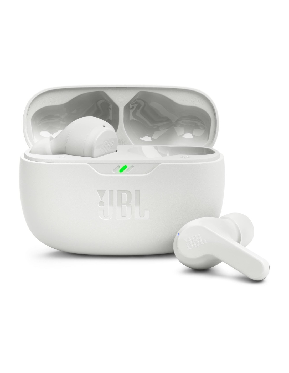 Auriculares JBL Bluetooth Wave Beam Blanco.