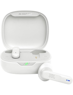 Auriculares JBL Bluetooth Wave Flex Blanco.