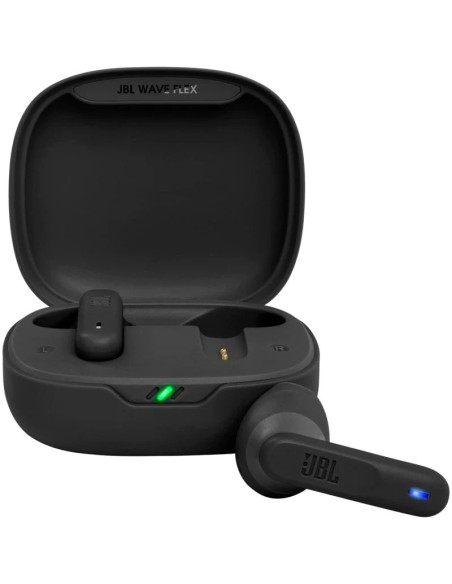 Auriculares JBL Bluetooth Wave Flex Negro.
