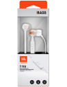 Auricular JBL Tune 110 Blanco, Calidad.