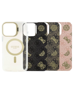 GUESS CARCASA MAGSAFE CON SOPORTE CAMARA COLORES INTERCAMBIABLES IPHONE 16 PRO MAX