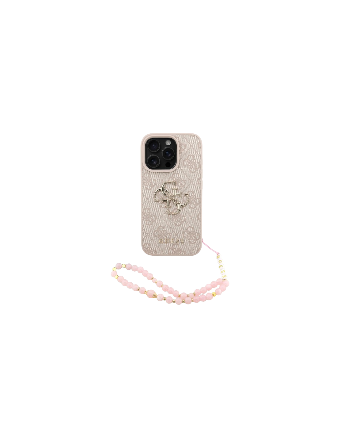 GUESS CARCASA CON CUERDA INCLUIDA ROSA IPHONE 16 PRO MAX