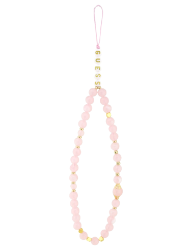 GUESS CARCASA CON CUERDA INCLUIDA ROSA IPHONE 16 PRO MAX