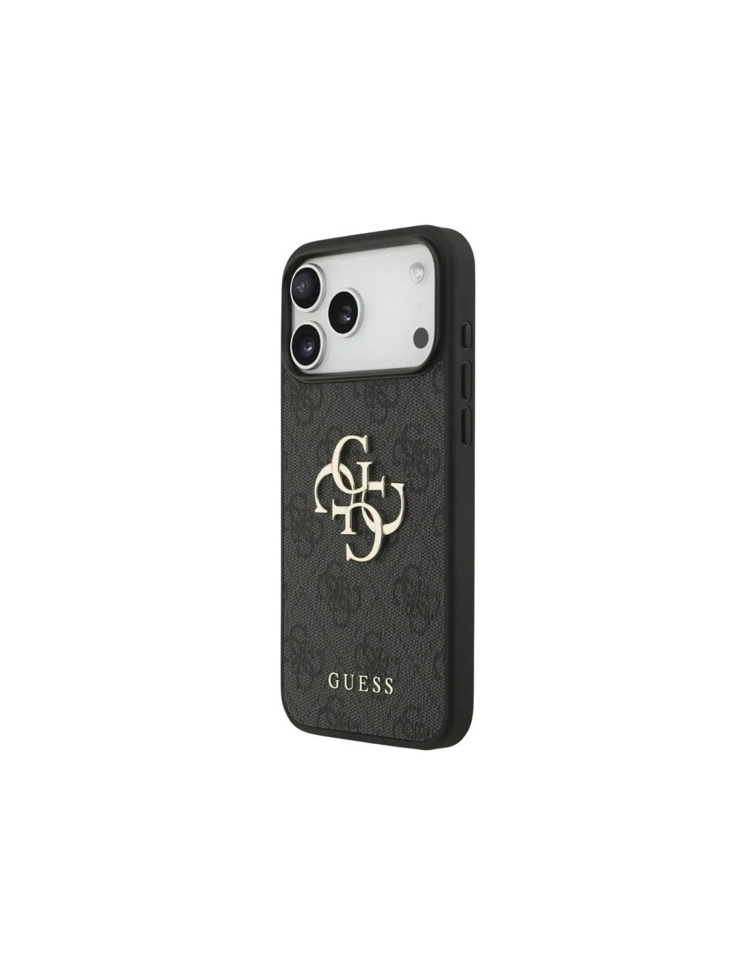 GUESS CARCASA NEGRA CON LOGO IPHONE 17 PRO MAX