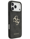 GUESS CARCASA NEGRA CON LOGO IPHONE 17 PRO MAX