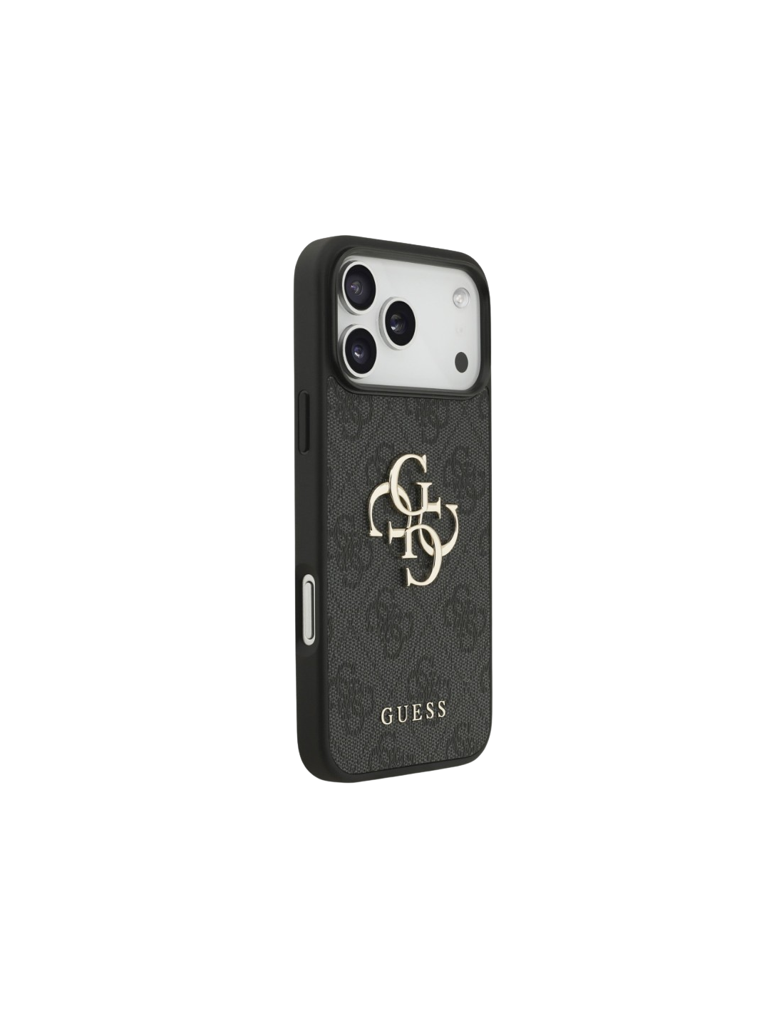 GUESS CARCASA NEGRA CON LOGO IPHONE 17 PRO MAX