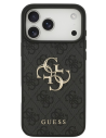 GUESS CARCASA NEGRA CON LOGO IPHONE 17 PRO MAX