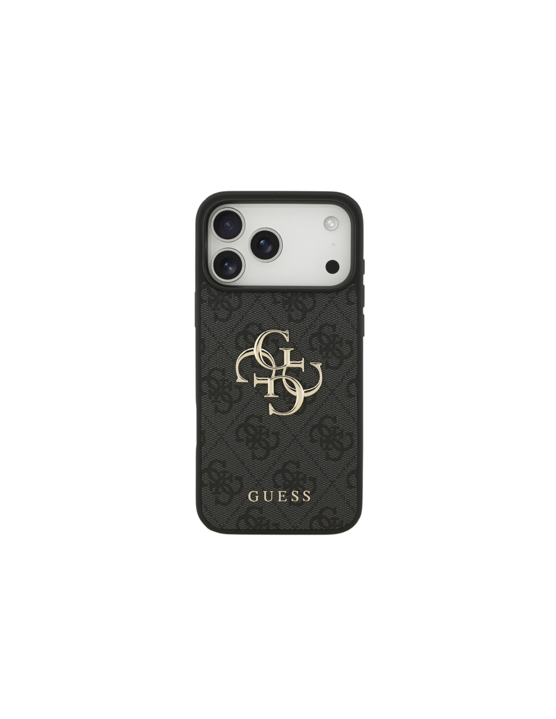 GUESS CARCASA NEGRA CON LOGO IPHONE 17 PRO MAX