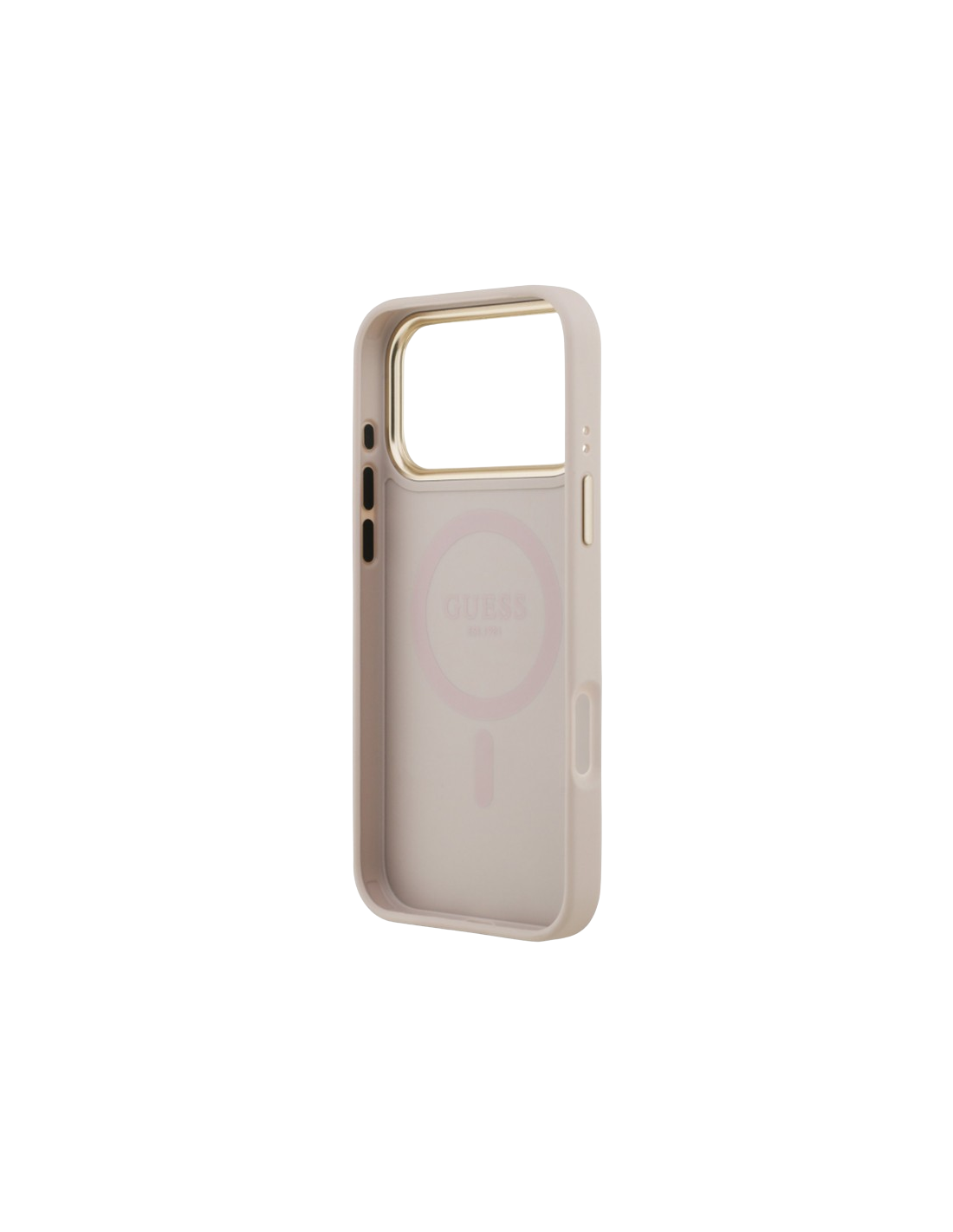 GUESS CARCASA ROSA CON MAGSAFE IPHONE 17 PRO MAX