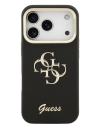GUESS CARCASA CON SOPORTE EN LA CÁMARA NEGRA IPHONE 17 PRO MAX