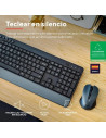 TECLADO + RATON TRUST TREZO WIRELESS BLACK ECO