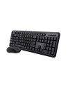 TECLADO + RATON TRUST TKM-360 WIRELESS SILENT BLACK