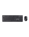 TECLADO + RATON TRUST TKM-360 WIRELESS SILENT BLACK