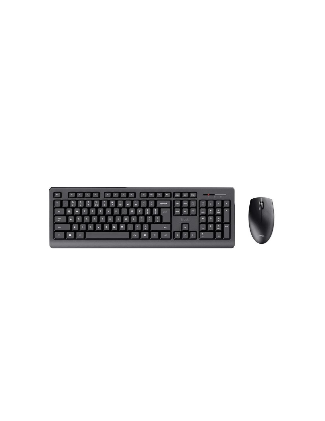 TECLADO + RATON TRUST PRIMO WIRELESS BLACK
