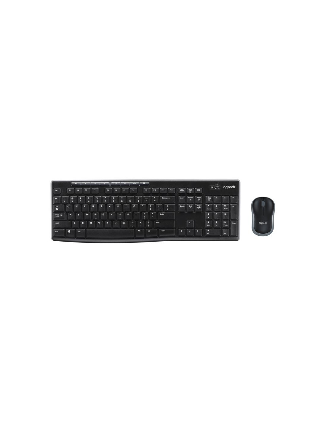 TECLADO + RATON LOGITECH MK270 WIRELESS BLACK