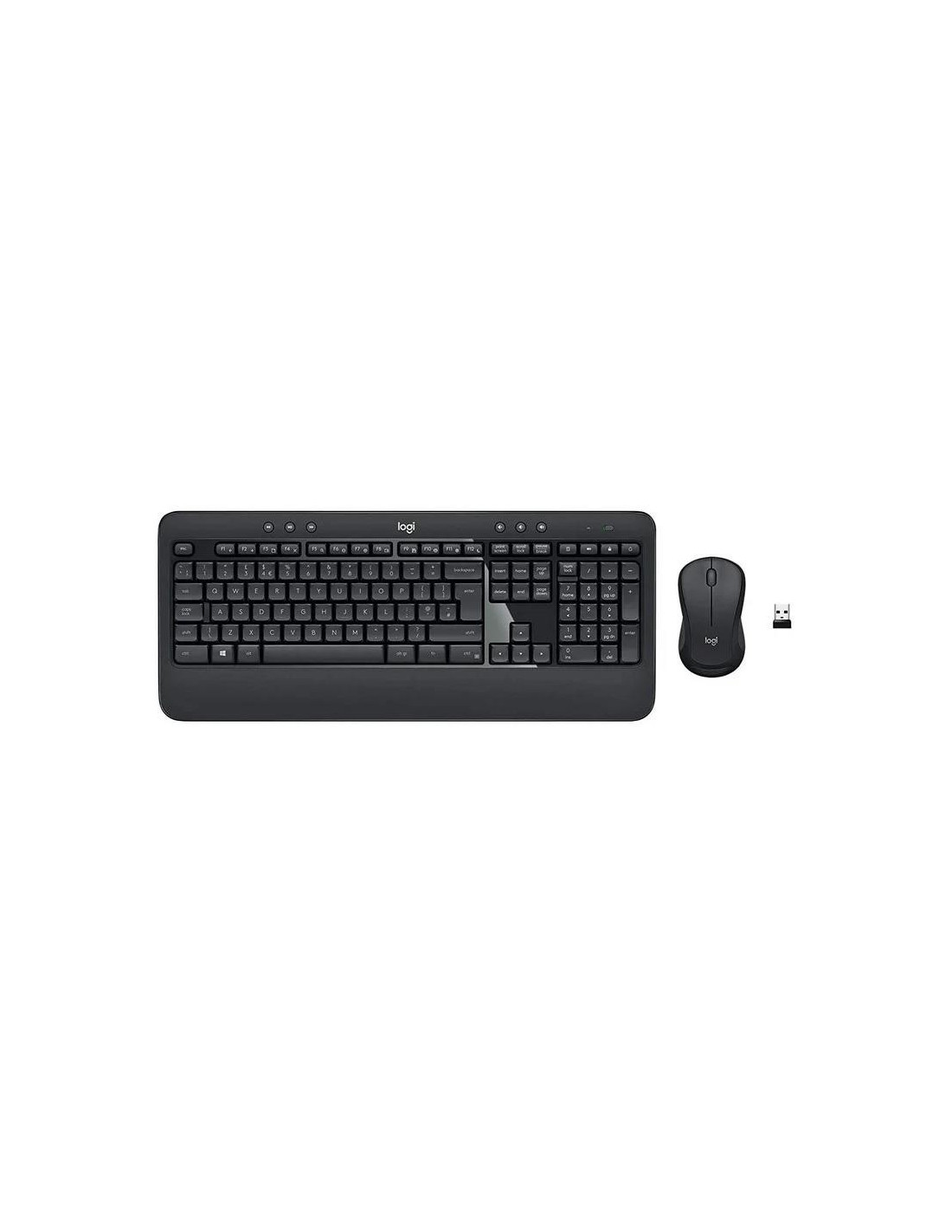 TECLADO + RATON LOGITECH MK540 WIRELESS BLACK