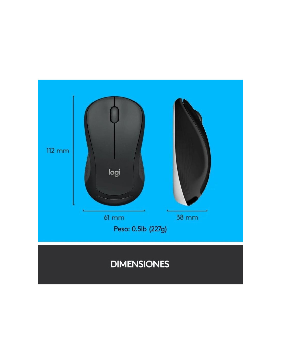 TECLADO + RATON LOGITECH MK540 WIRELESS BLACK