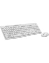TECLADO + RATON LOGITECH MK295 WIRELESS WHITE