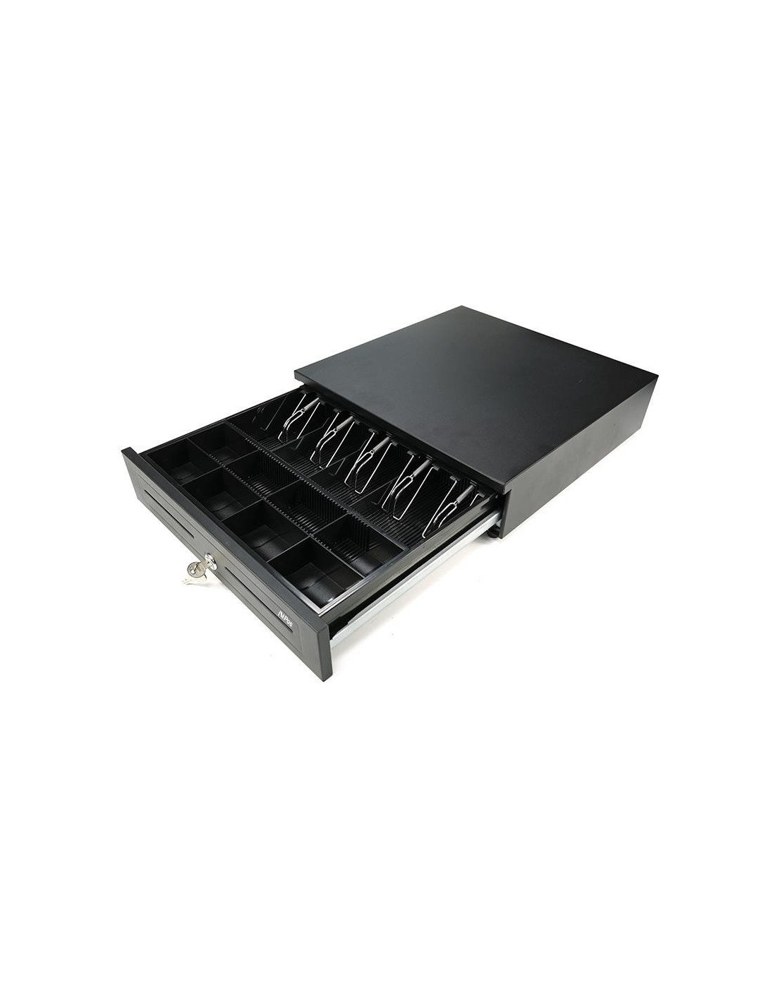 CAJON PORTAMONEDAS AVPOS U290 41CM ACERO ALTA RESISTENCIA BANDEJA EXTRAIBLE